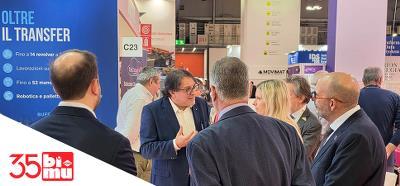 LA COMMISSIONE EUROPEA IN VISITA ALLO STAND BUFFOLI ALLA 35.BI-MU